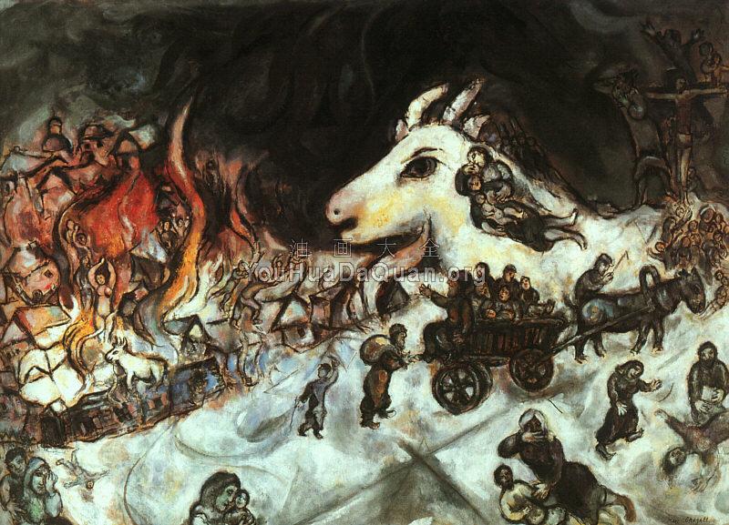 战争 - 马克·夏加尔